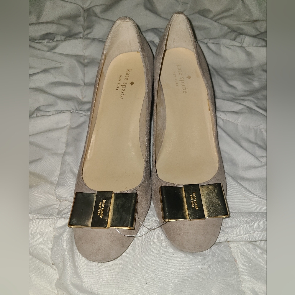 Kate Spade heels beige size 7